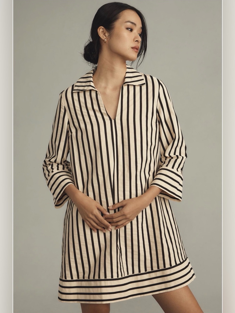 English Factory Long-Sleeve
Collared Swing Mini Dress NWT - Small - Picture 2 of 13